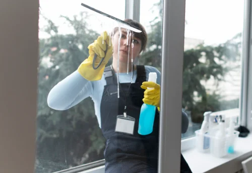 Nettoyage de vitres intérieures et extérieures à Couvignon